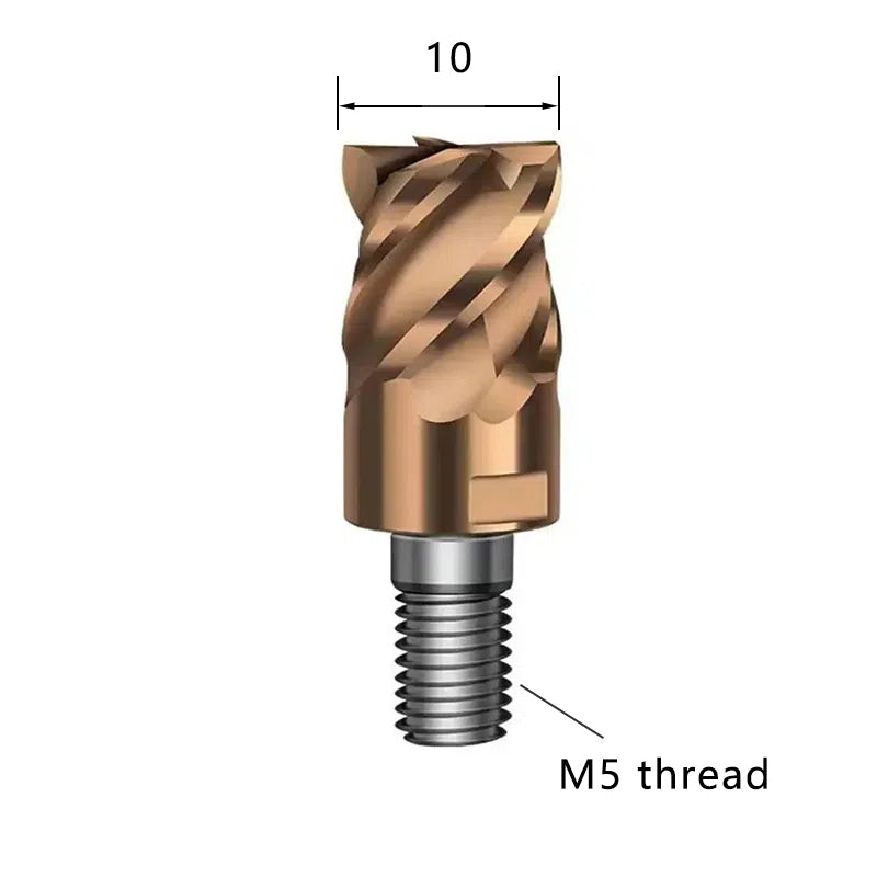 Indexable end mill conical end mills Shandong Denso Pricision Tools Co.,Ltd.
